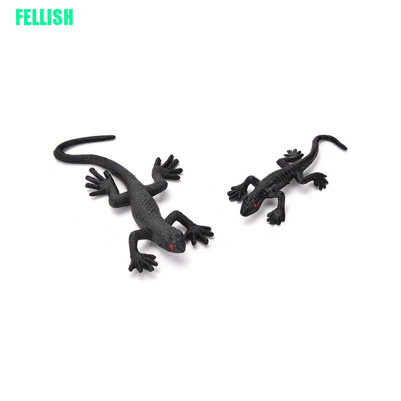 Set 2 Chú Thằn Lằn Giả Bằng Nhựa Vui Nhộn