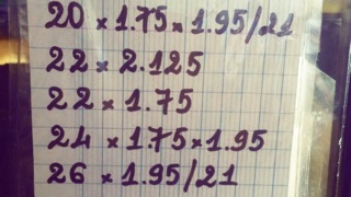 Ruột xe đạp điện 18-26x1.75....