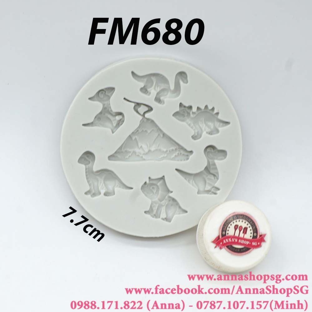 KHUÔN KHỦNG LONG TRÒN FM680