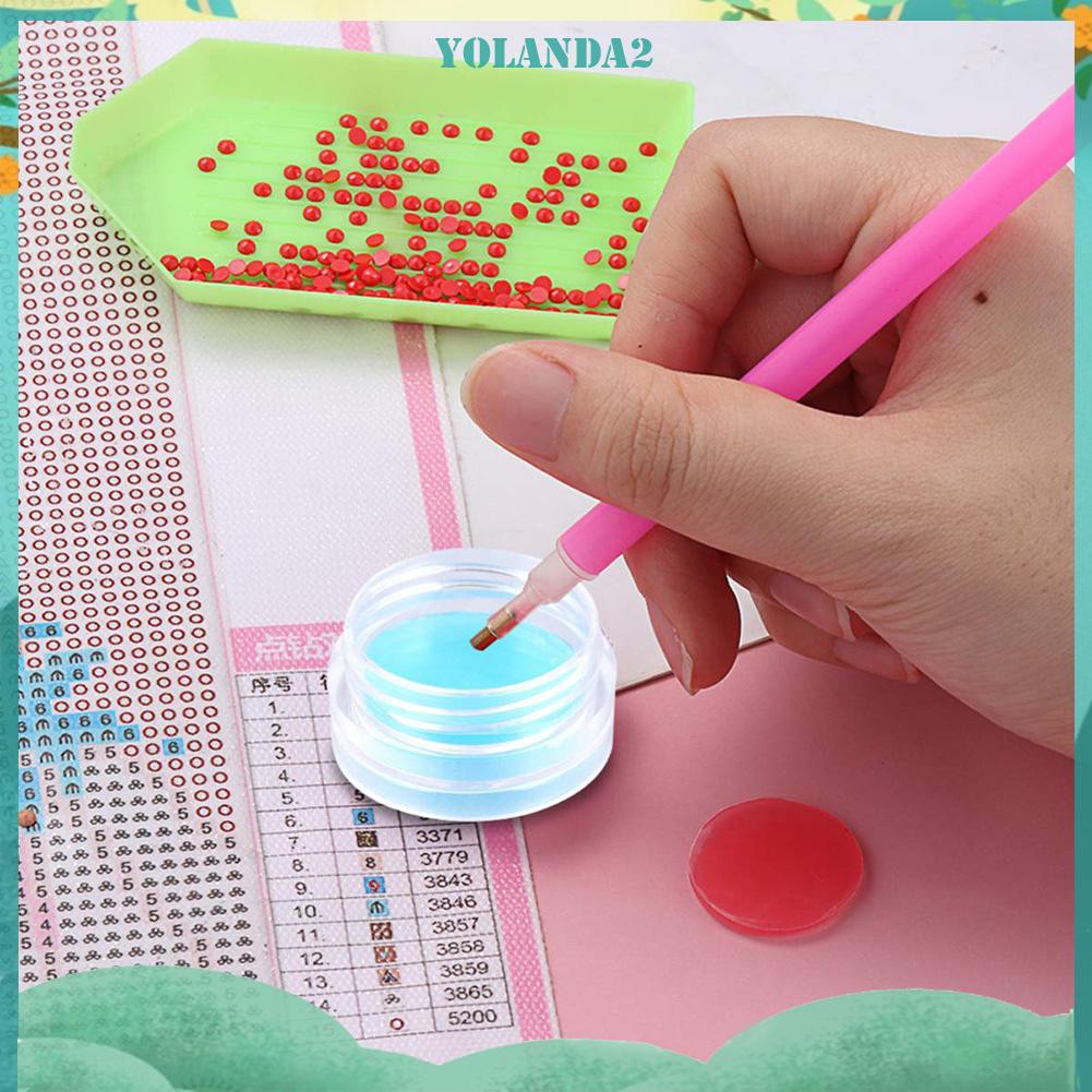 Hộp đựng keo đất sét làm tranh đính đá