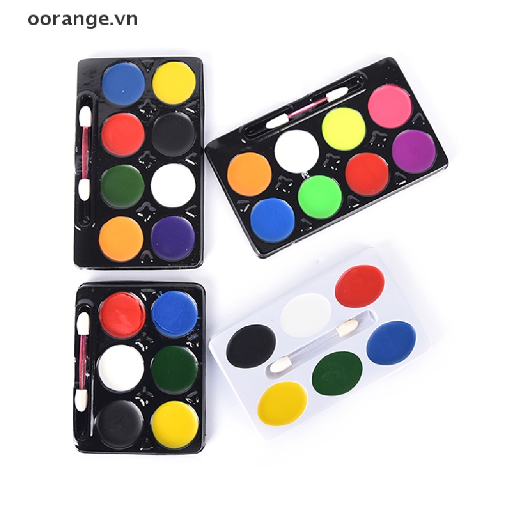 Bảng màu vẽ nghệ thuật cơ thể trang điểm dự tiệc 5/6/8 màu | BigBuy360 - bigbuy360.vn