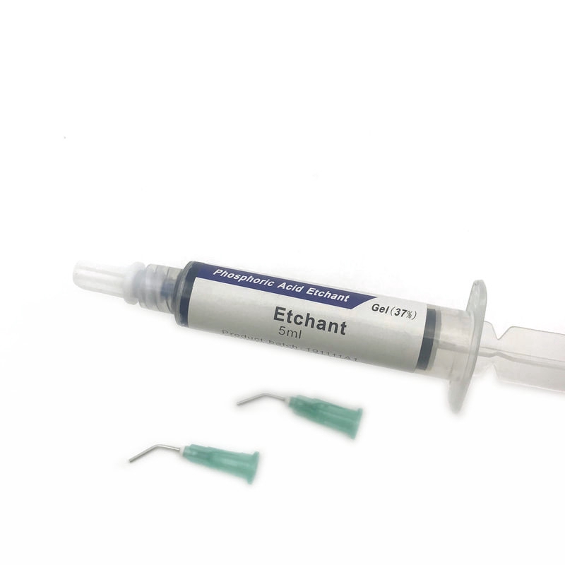 Bộ dụng cụ nha khoa axit etchant khắc gel 37% 5ml / ống tiêm chuyên dụng