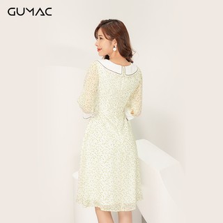 Đầm hoa cổ V GUMAC DA984