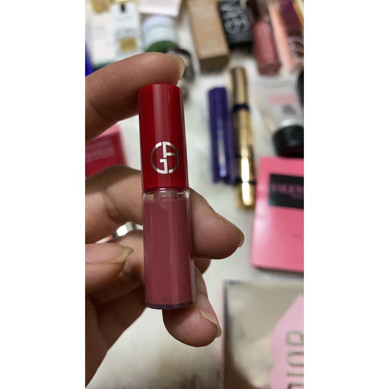 ( bill usa 🇺🇸)GIORGIO.ARMANI Lip Maestro mini(501 Casual Pink) Son kem mịn mượt, lâu trôi màu hồng đất cực xinh nha ❤