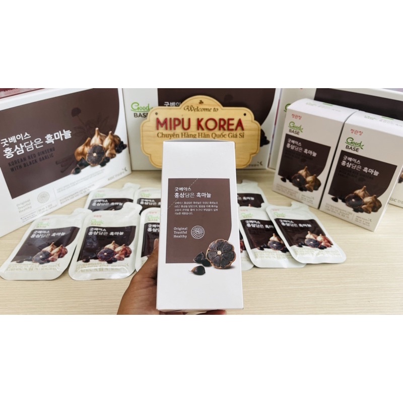 Nước Hồng Sâm Tỏi Đen Goodbase KGC Cheong Kwan Jang Hộp 30 gói x 50ml