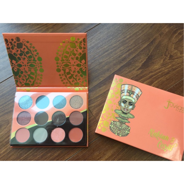 (Có Bill) Bảng Mắt Juvias Place Nubian 3 Coral Palette