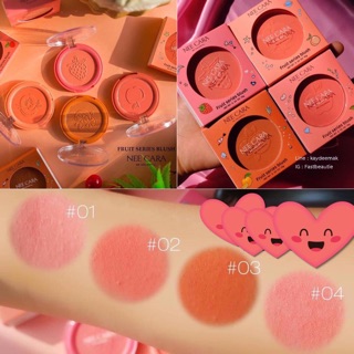 PHẤN MÁ HỒNG NEE CARA FRUIT SERIES BLUSH
