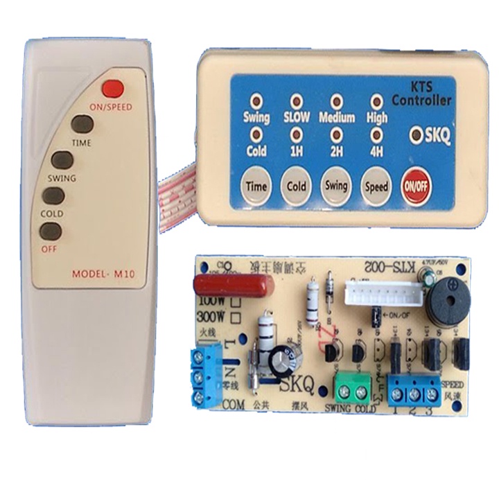 Bo mạch đa năng quạt hơi nước chịu tải trên 200w có phím bấm bản tiếng anh