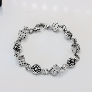  HÀNG SẴN VÒNG TAY CHROME HEART CH-32- Vòng titan Chrome heart CH-32   Chrome heart braceletg 