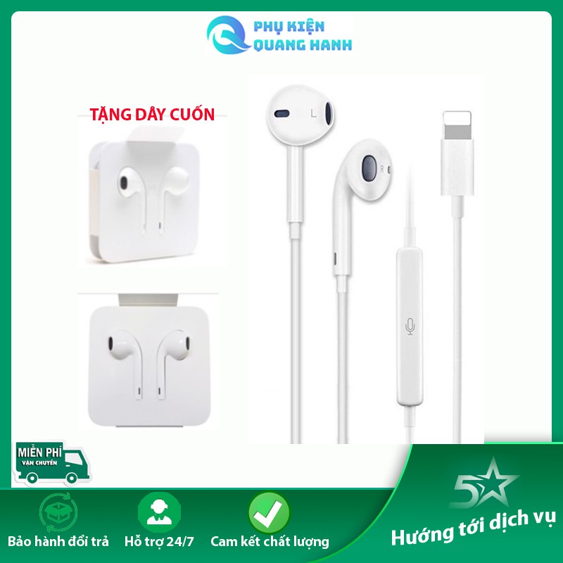 Tai Nghe cổng lightning cho các dòng IP từ IP 7 trở lên Bảo Hành 12 Tháng