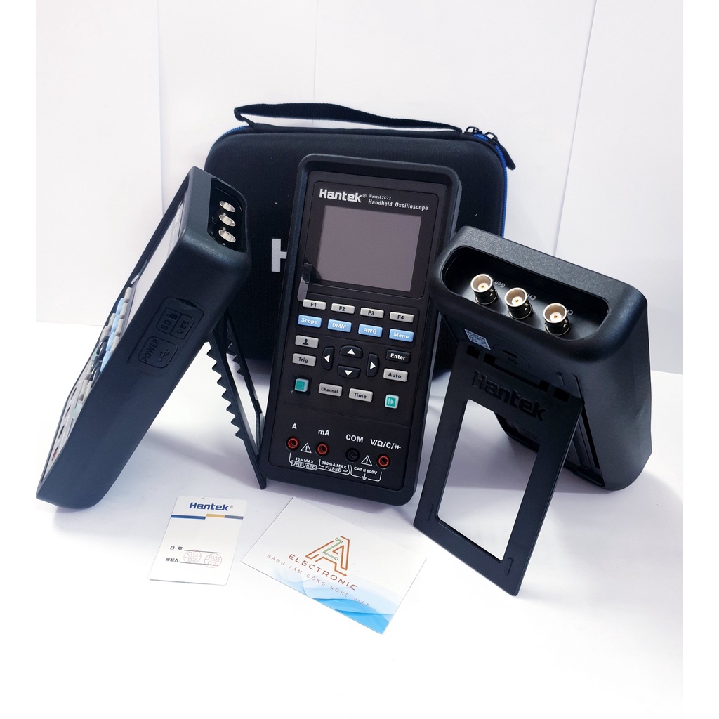 Máy hiện sóng Hantek2C42 2C42 40Mhz 2CH kèm đồng hồ vạn năng TU4 G4-T3 PVN11529