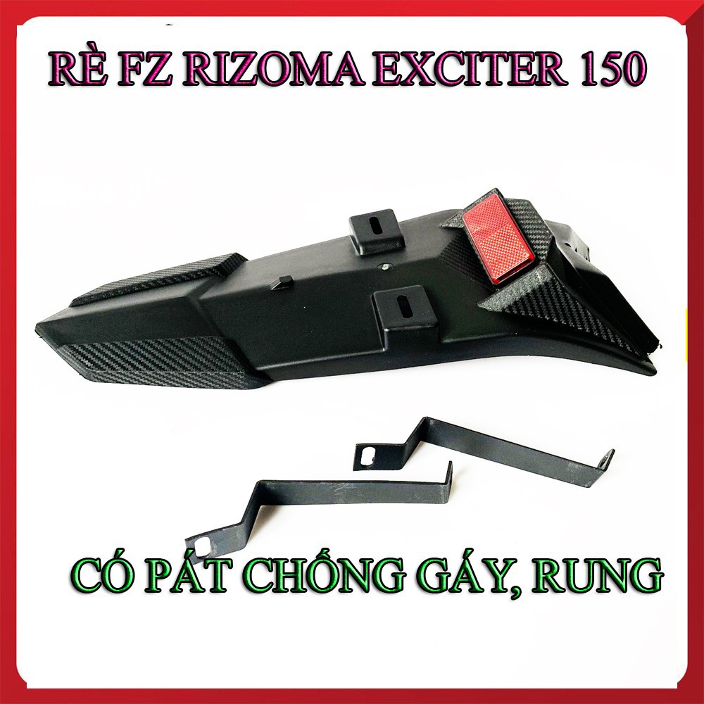 Dè Fz Chắn Bùn Sau Cho Ex 150 ( Exciter 150 ) Rizoma Chính Hãng