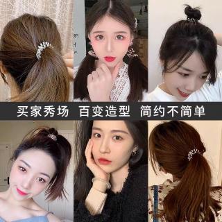 Dây cột tóc nữ trong suốt đáng yêu