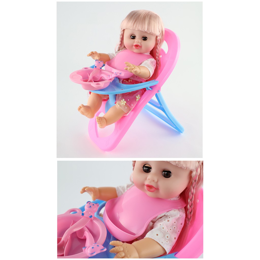 Ghế ăn cho búp bê cao 28 cm