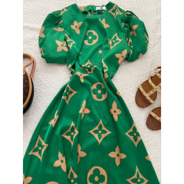 Đầm Cati lụa satin