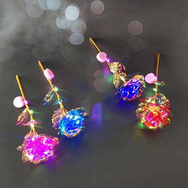 Đèn LED trang trí tiệc cưới hình bông hoa/ trái tim màu vàng hồng lãng mạn