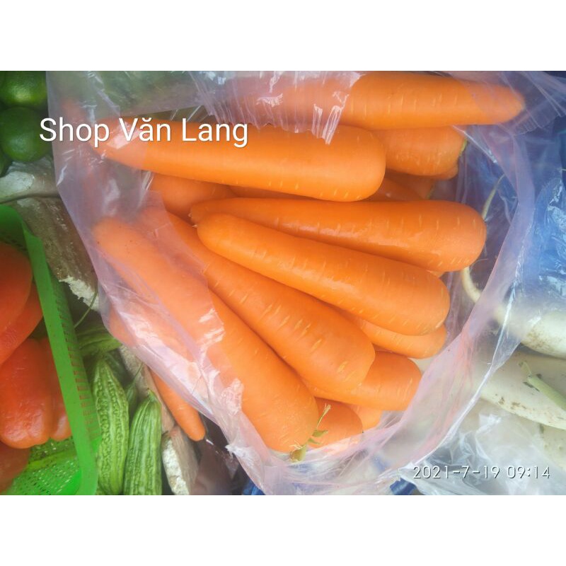 Cà rốt tươi ngon ngọt loại 1 túi 500g - ship Hà Nội