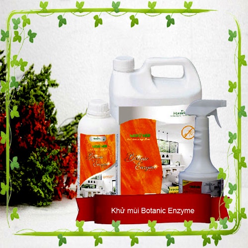 Xịt Khử Mùi Phòng HOMEVIC Botanic Enzyme 1L Diệt Khuẩn, Khử Mùi Nhanh