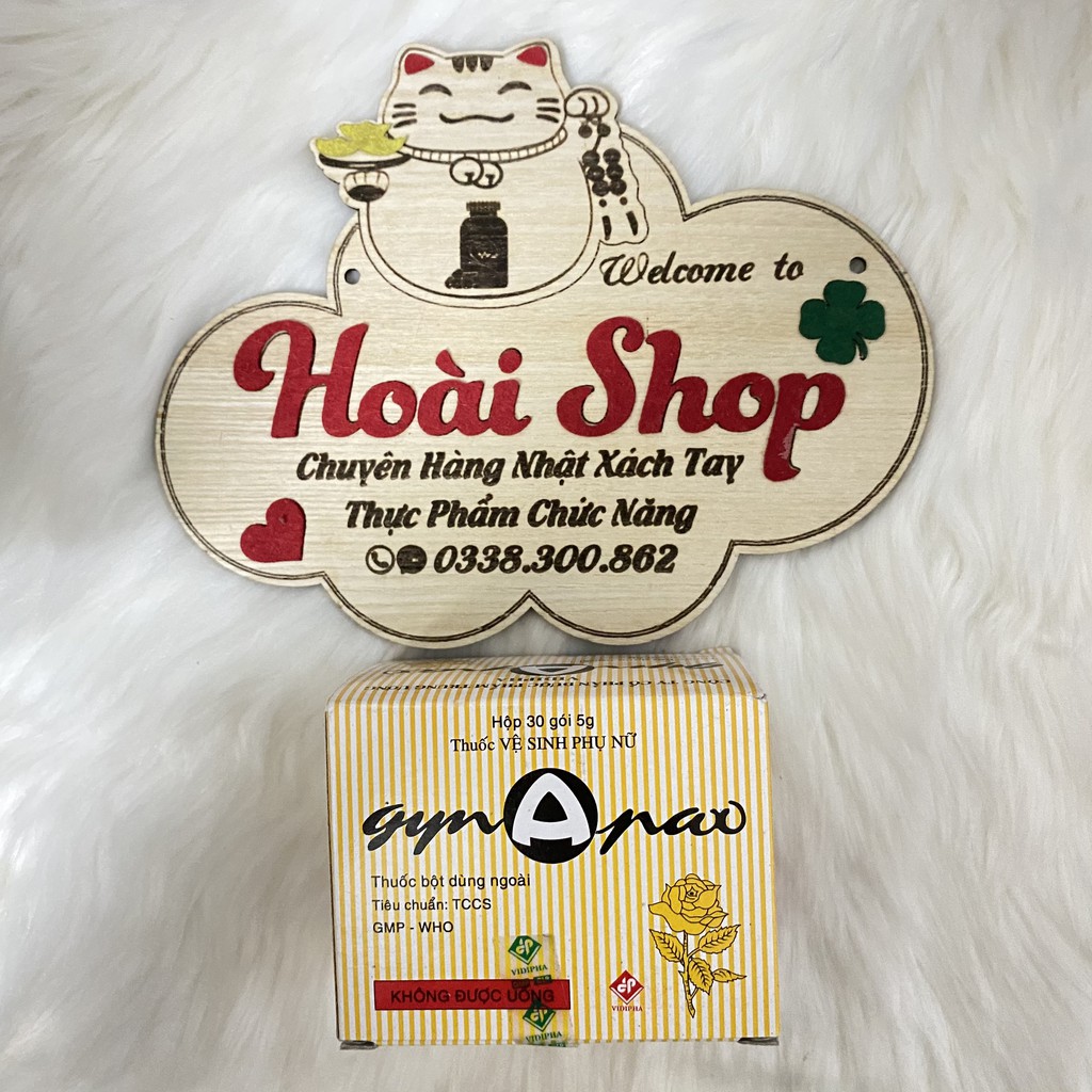 Vệ sinh phụ nữ Gynapax hộ 30 gói x 5g