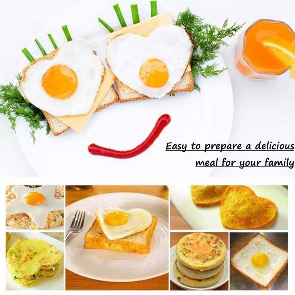 AUGUSTINA Khuôn Chiên Trứng, Làm Bánh Xếp Bằng Silicone