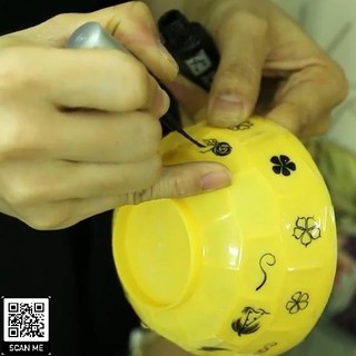 [Móng_Nail] Chén (Bát) Tập Vẽ Móng