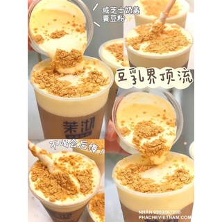 Bột đậu tương túi lớn (1kg) - Dùng để rắc lên kem cheese, kem trứng