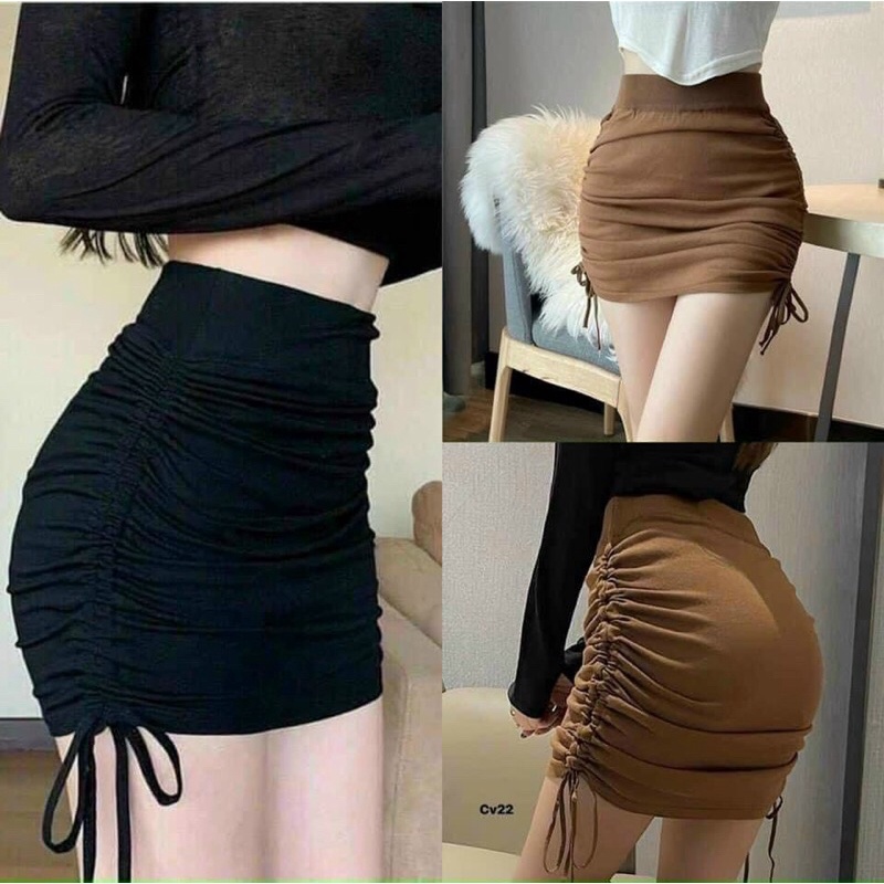 Chân váy rút body Bigsize có quần bên trong rút tuỳ chỉnh 55-80kg