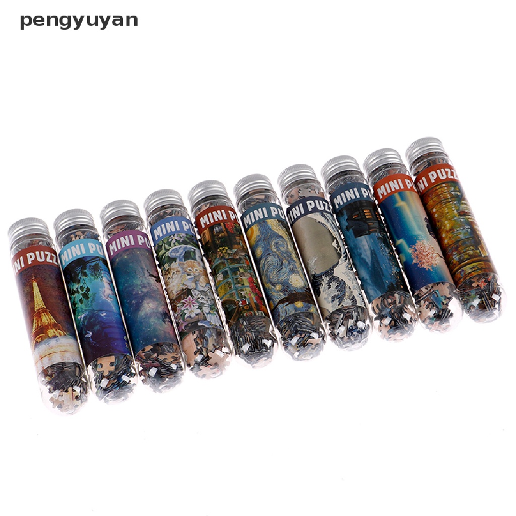 (pengyuyan) Bộ Đồ Chơi Xếp Hình Tranh Sơn Dầu 150 Mảnh mini Giáo Dục Cho Người Lớn Trẻ Em