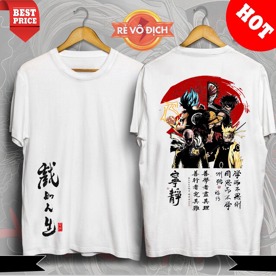 Áo Thun LUFFY Mũ Rơm Hải Tặc Siêu Đẹp | Áo One Piece Tshirt (Ảnh thật)