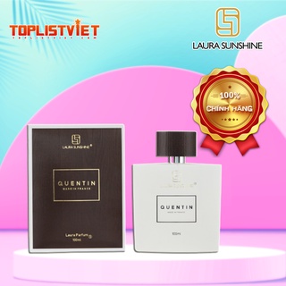 Nước hoa Pháp dành cho Nam Quentin Laura Paris No5 100ml - Laura Sunshine Nhật Kim Anh