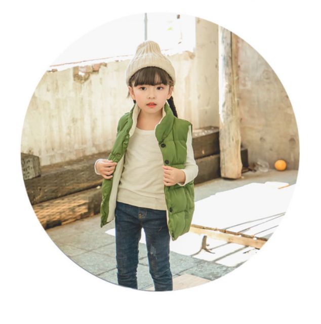 Áo gile phao cho bé