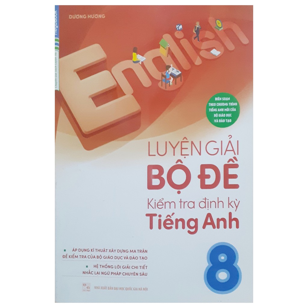 Sách - Luyện giải bộ đề kiểm tra định kỳ tiếng Anh lớp 8 ( 2018)