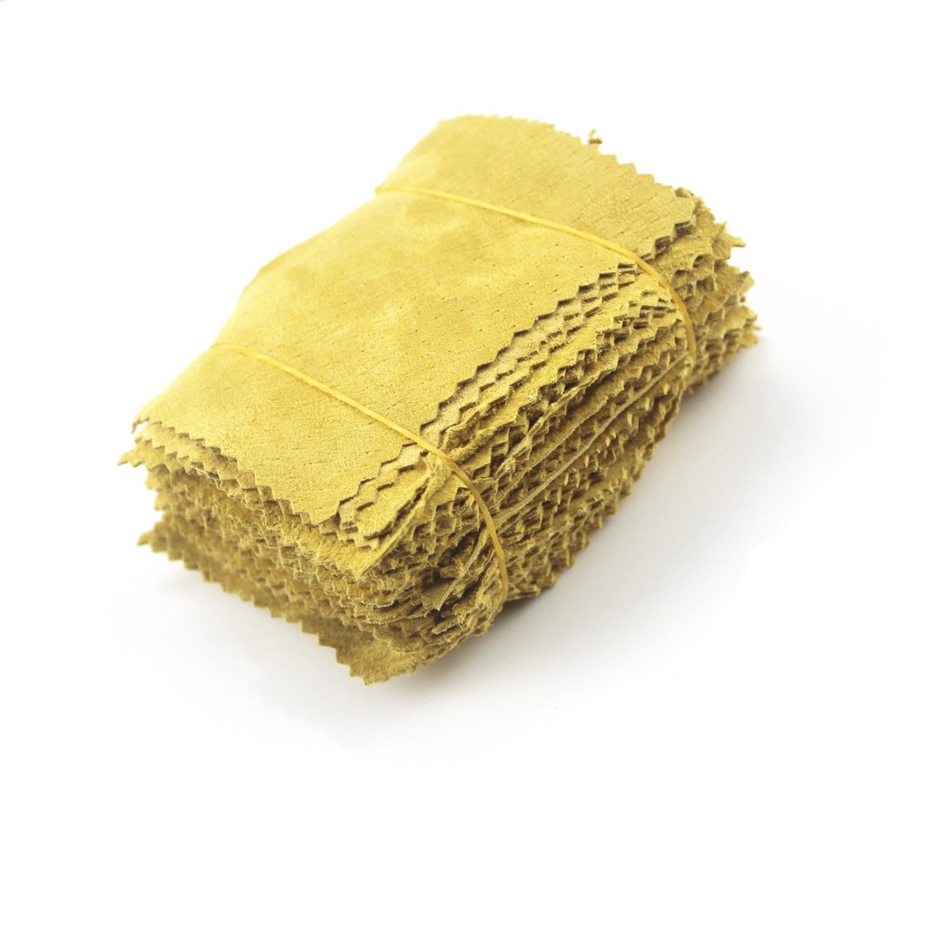 Miếng da cừu dùng lau kéo cắt tóc