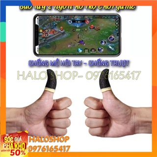 Bao tay game 2 ngón chuyên dụng chơi game điện thoại chống ra mồ hôi tay