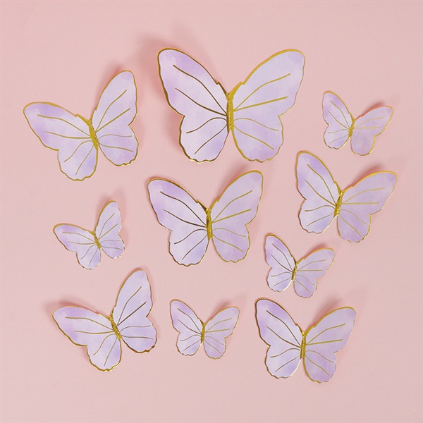 Set que cắm buom vân tím(que sắt)