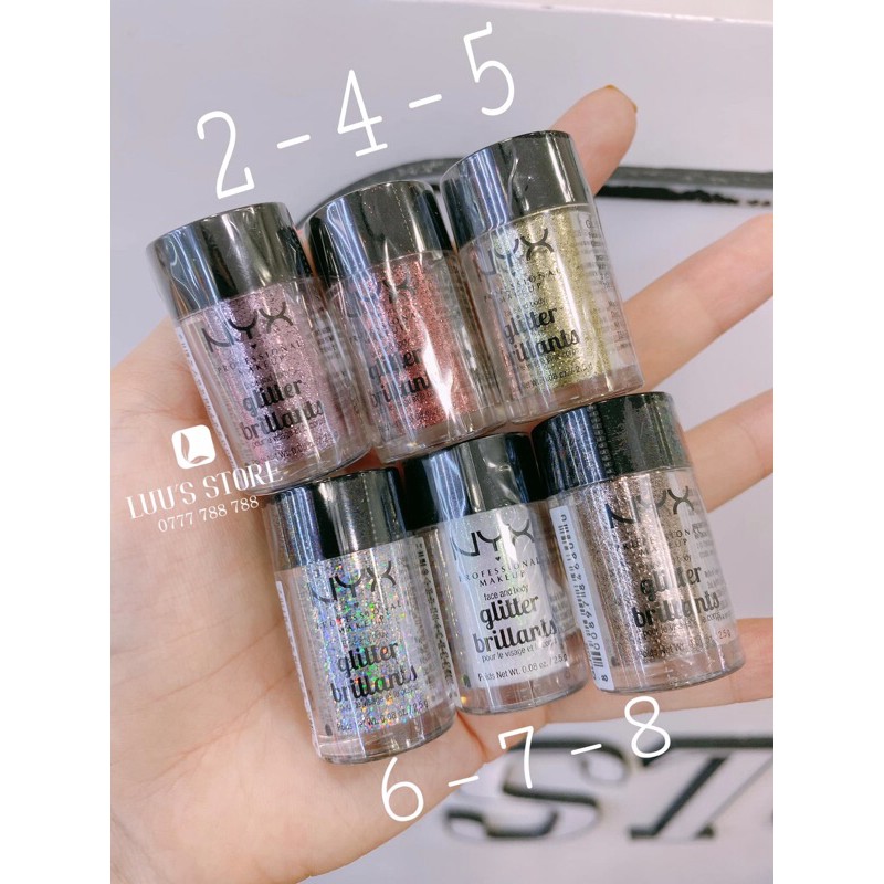 Nhũ Mắt NYX Glitter Brillants