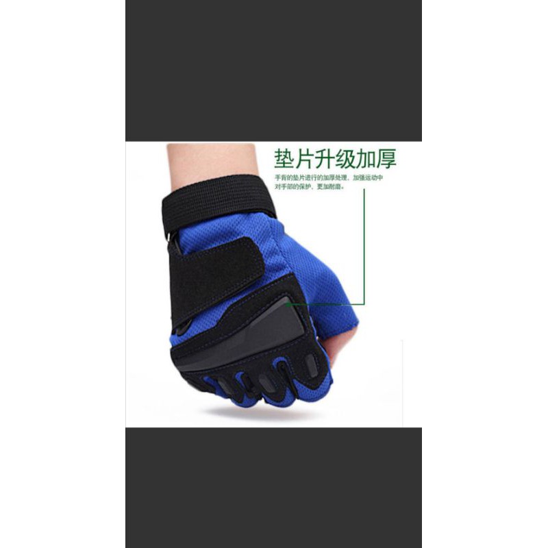 Găng tay phượt chiến thuật - găng tay PUPG có gù nhựa (hàng xịn) | BigBuy360 - bigbuy360.vn