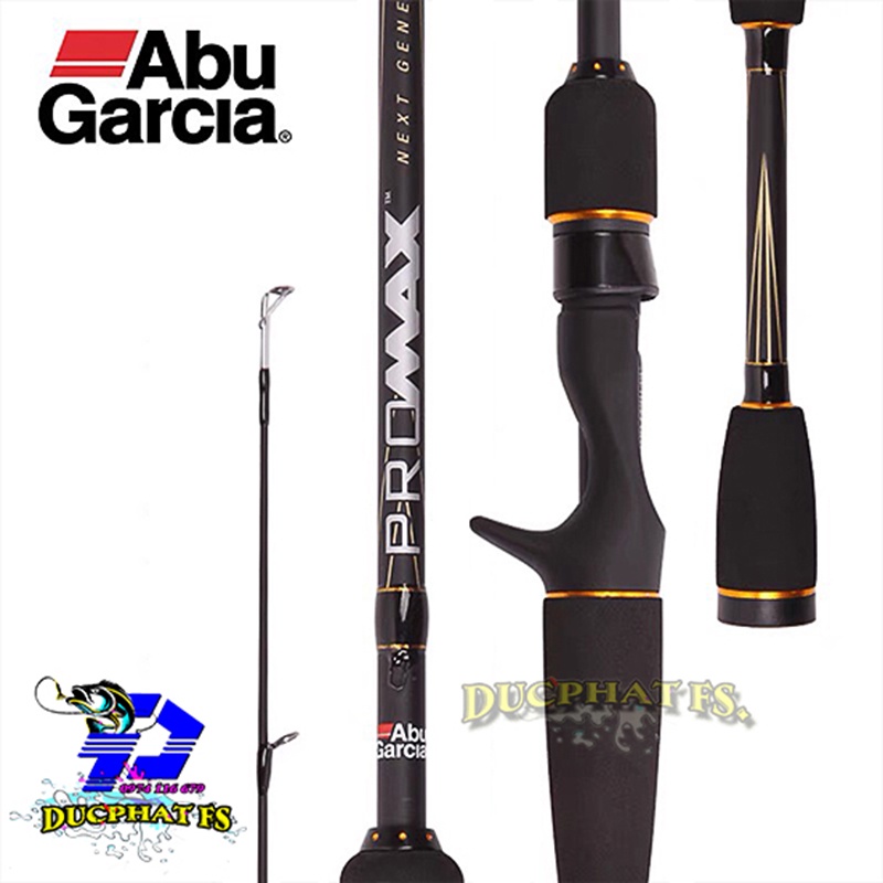 Cần Câu Lure Abu Promax Máy ngang 702MH - Siêu nhẹ 137g - Carbon.