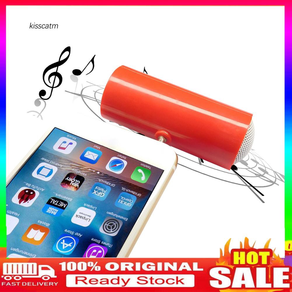 Loa Khuếch Đại Âm Thanh Mini Giắc Cắm 3.5mm Dành Cho Điện Thoại/Máy Tính Bảng