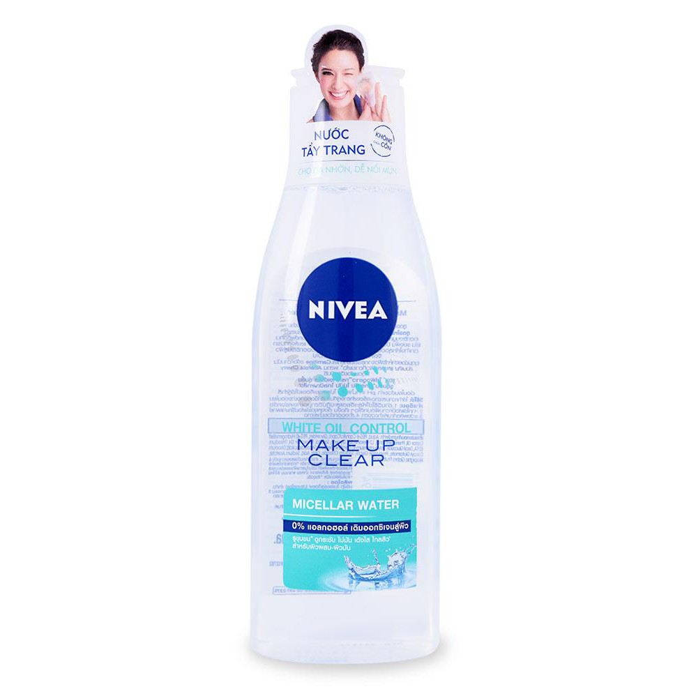 Nước Tẩy Trang Nivea White Oil Control Sáng Da - 200ML