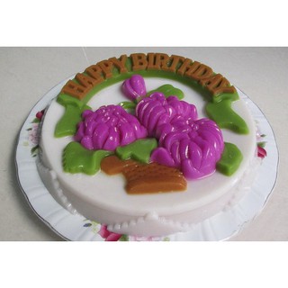 KHUÔN RAU CÂU SINH NHẬT 25 CM MẪU B5