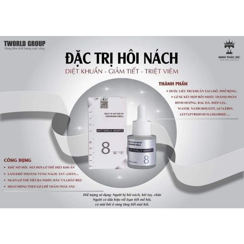 Serum Khử Mồ Hôi Cơ Thể (ANTI SMELLY ARMPITS)