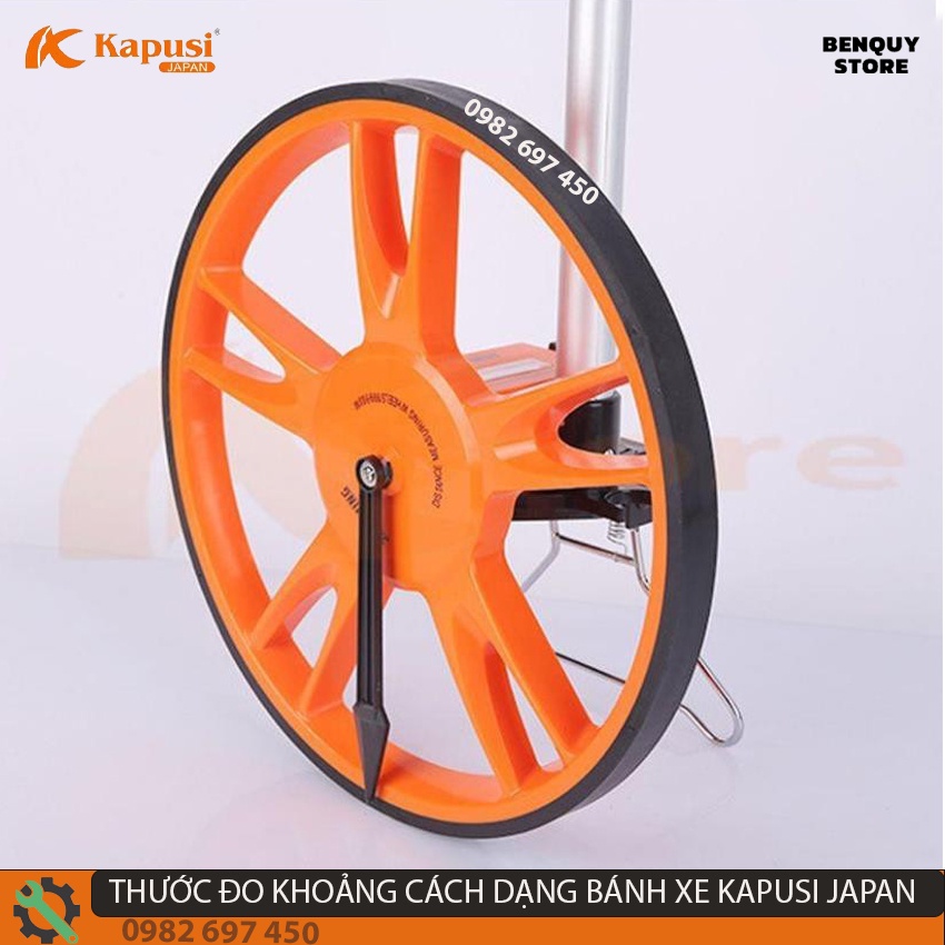 THƯỚC ĐO KHOẢNG CÁCH DẠNG BÁNH XE KAPUSI JAPAN - THƯỚC ĐO LĂN ĐƯỜNG NHẬT BẢN. BẢO HÀNH 6 THÁNG