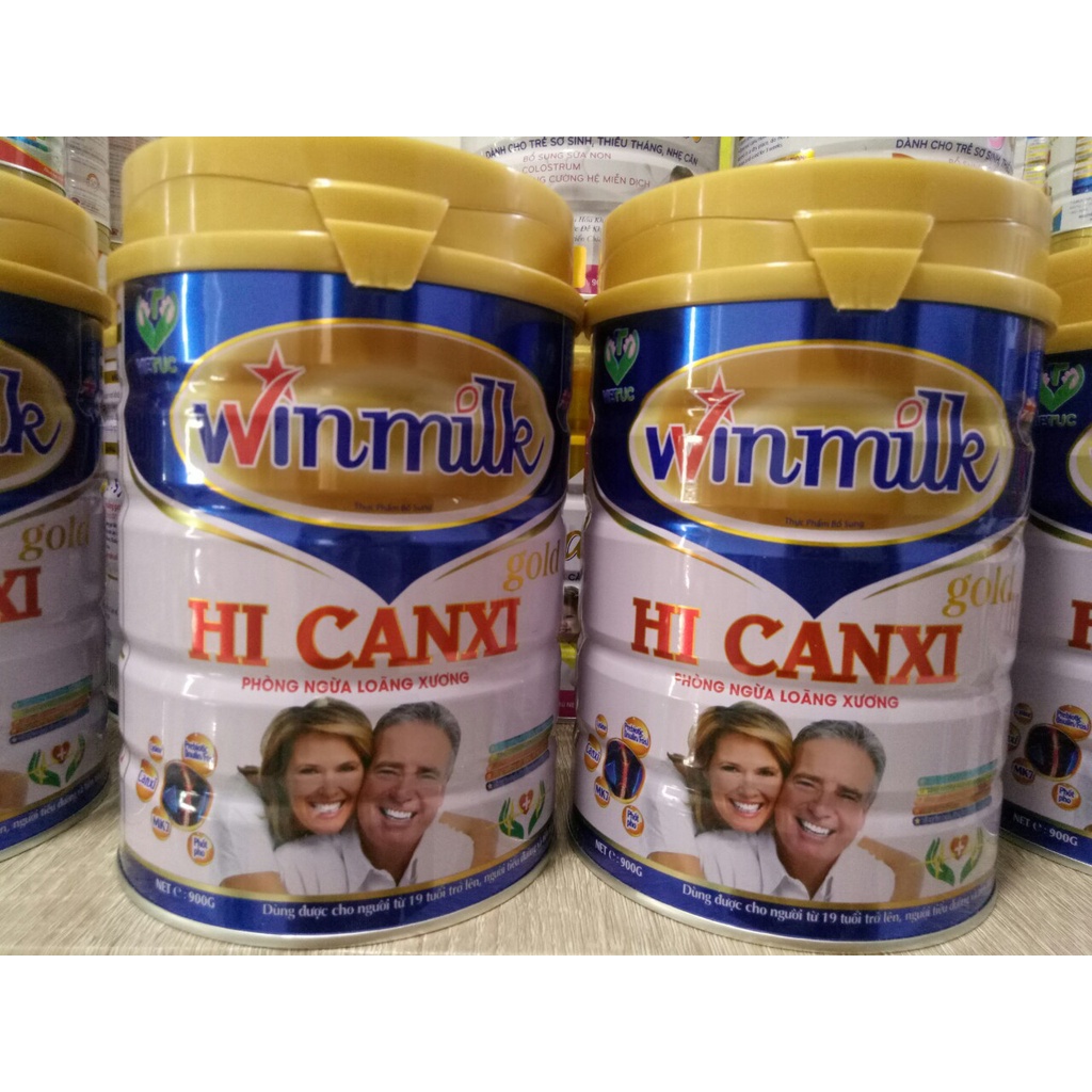 Sữa hi-canxi winmilk 900g - bổ sung Canxi hàm lượng cao, ngừa loãng xương, tăng cường sức khỏe