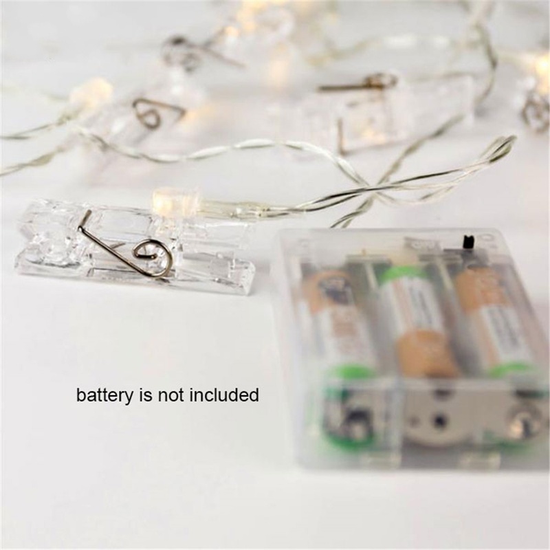 Dây Đèn LED 1.5m/2m/3m Sử Dụng Pin Dùng Trang Trí Tiệc