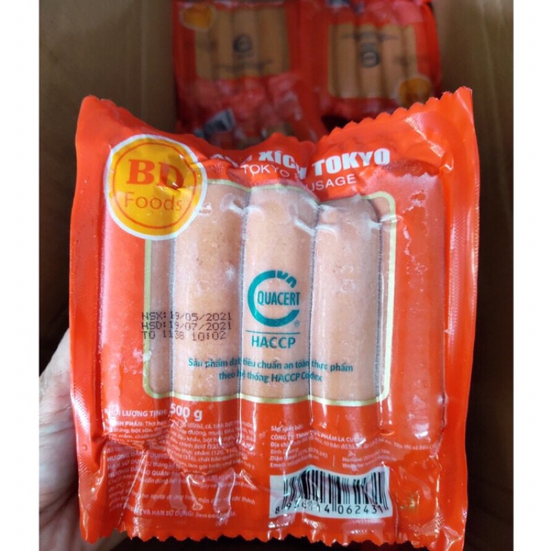 Xúc Xích Tokyo BD 500gr (giao nội thành HCM)
