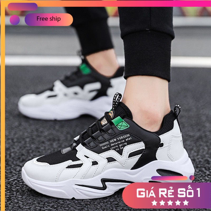 Giày nam đẹp,giày thể thao nam tăng chiều cao,giày sneaker nam trẻ trung,giày nam sneaker rẻ DTS