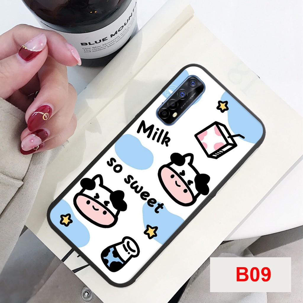 [GIÁ CỰC RẺ]ỐP LƯNG OPPO REALME 7/REALME 7 PRO HÌNH BÒ SỮA MOO CỰC HOT TREND