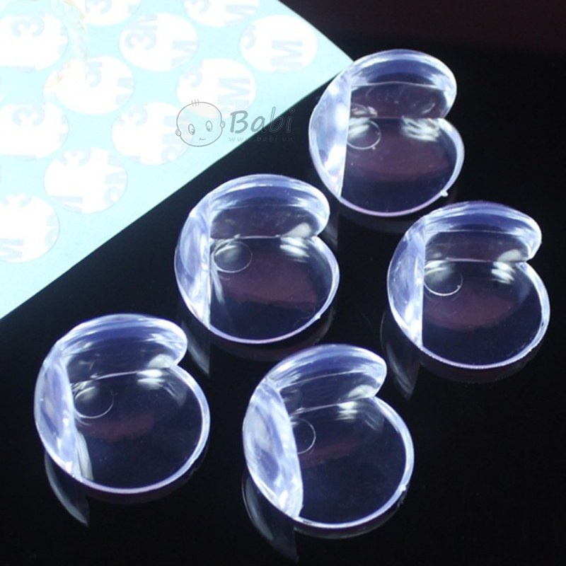 Bịt góc bàn, bịt cạnh bàn, miếng bịt góc bàn silicon trong suốt
