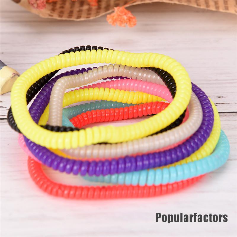 Bộ 10 Dây Cột Tóc Co Giãn Cho Nữ